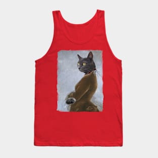 Lady Daisy, the Purrgeois Tank Top